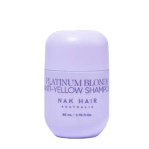 NAK Signature Platinum Blonde Anti-Yellow Shampoo 80ml