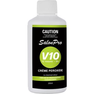 SalonPro Creme Peroxide Developer 10 Vol 250 ml