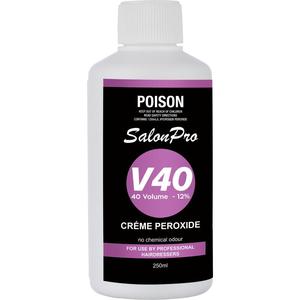 SalonPro Creme Peroxide Developer 40 Vol 250ml