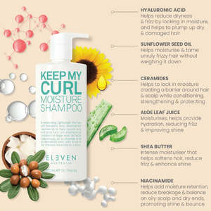 ELEVEN Australia  Keep My Curl Moisture Shampoo 300ml