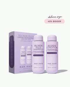 New 500ml Refill: Nak Blonde Plus 500ml Duo -Shampoo & Blonde Condition
