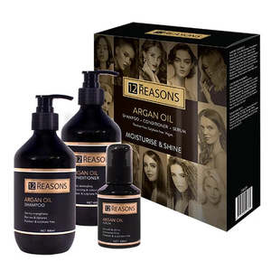 12 Reasons - Argan Moisturise & Shine Gift Set