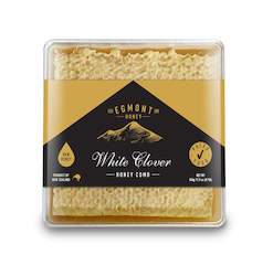 New Zealand Table Honey: Raw Clover Honeycomb 340g
