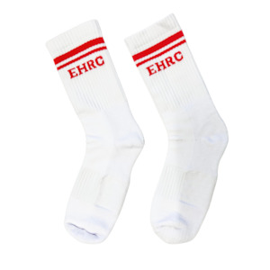 All: EHRC Performance Running Sock - White