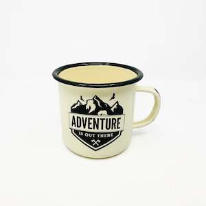 Drinkware: Adventure Is Out There Enamel Mug 350ml
