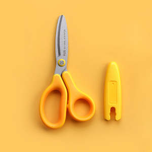 Office Stationary: Fitcut Curve Jr. Kids Left handed Scissor