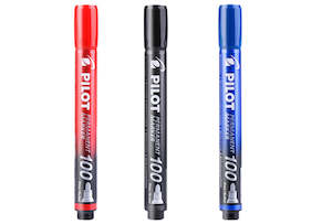 Pilot SCA-100 Permanent Marker Fine Fin/ Bullet Tip