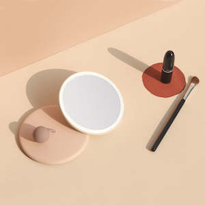 Personal Care: Handheld LED Makeup Mirror