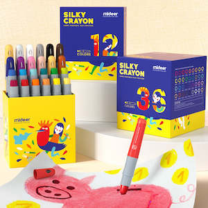 Sale: Silky Crayon Pens with Caps