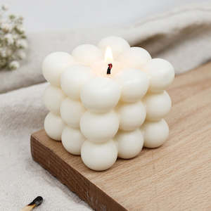 Bubble Cube Scented Candle