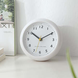 Homeliving: Versatile Waterproof Clock – Suction or Standing, 14.8 cm