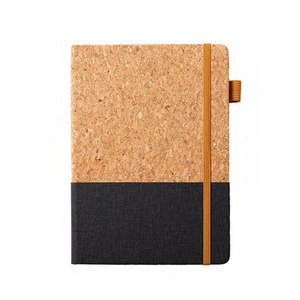 Cork Cover Notebook with Elastic Strap