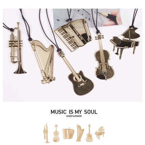 Stationery: Music is My Soul Gold-Plated Bookmark