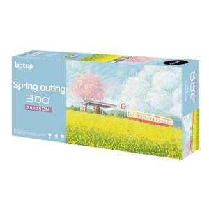 Lifestyle Essential: Spring Outing Glitter Jigsaw Puzzle (300 Pieces)