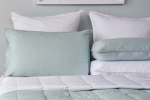Pillowcase: Linen Pillowcase - Glacial Lakes