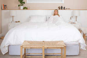 Hungarian Goose Down: 90% Hungarian Goose Down Four Seasons Duvet - Made in NZ