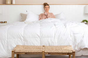 Favourites: 80% Hungarian Duck Down Four Seasons Duvet - Made in NZ
