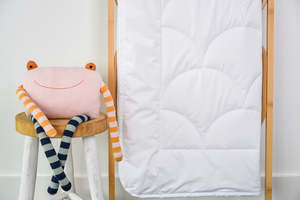 Nz Made Duvets: Wool Cot Machine Washable Duvet - Made in NZ