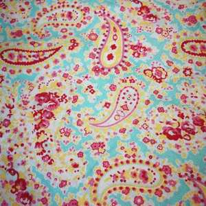 Blue/ pink Paisley cotton - Eiderdowns By Anita
