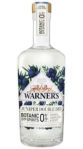 Zero Alcohol Gin: Warner's 0% Juniper Double Dry Gin 500ml