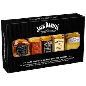Jack Daniel Gift Pack 5 x 50ml Selection