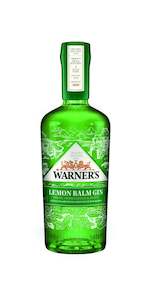 Flavored Gins Gin Liqueurs: Warner's Lemon Balm Gin 700ml