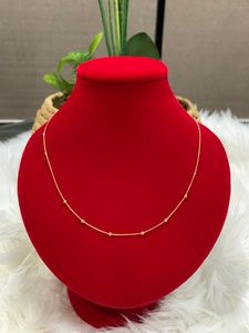 Products: 18K SAUDI GOLD NECKLACE (17inches) - E&J Bags NZ