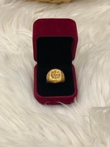 Products: 21K SAUDI GOLD RING size 7.5 - E&J Bags NZ