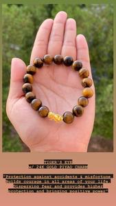 Products: 24K GOLD PIYAO - TIGER'S EYE - E&J Bags NZ