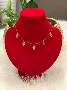Products: ✨18K GOLD LEAF NECKLACE (18inches)✨ - E&J Bags NZ
