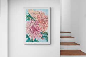 Labyrinth Bloom Art Print