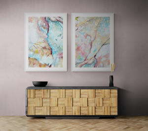Print Sets: Sandstone & In The Blue Pair Art Print