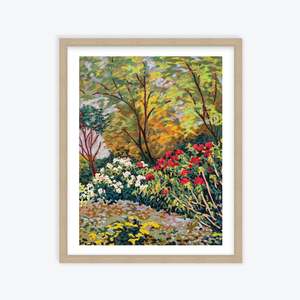 Botanical Prints: In the Botanical Gardens Art Print