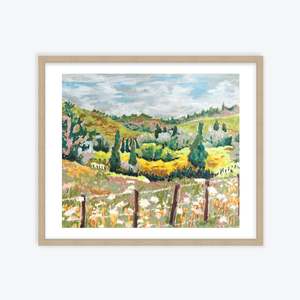 In the Countryside Art Print