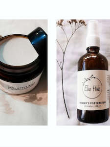 Mums & Bubs: New Mum bundle - Postpartum spray & Baby Booty Balm
