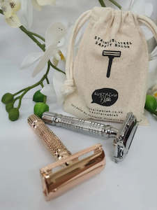 Skin Body: SustainaBLAH - Stainless Steel Safety Razors