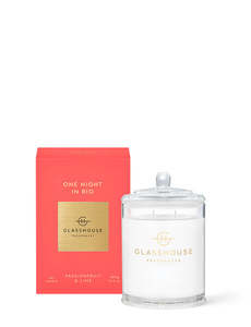 Glasshouse: Glasshouse Candle 380g One Night In Rio