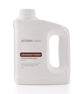doTERRA Clean Lemon Dishwashing Powder 1kg - Essential Health NZ