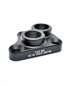 Products: Remote Oil Cooler Adaptor - Elate Mfg. - Performance Supercharger Systems