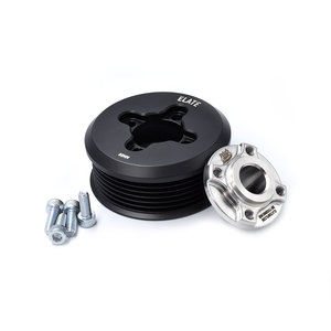 Products: Elate 6pk Range Rover 5.0 Quick Change Pulley Kit - Elate Mfg. - Performance Supercharger Systems