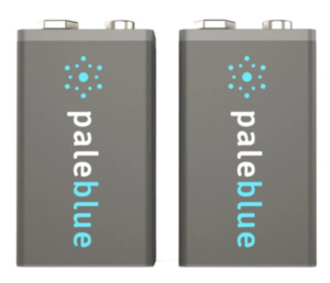 USB Batteries & Charging: Paleblue USB Rechargeable 9V Batteries - 2Pack