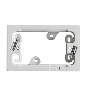 Mountings, J Boxes & Surface Sockets: HPM Mounting Block 140W 37mm Deep - White
