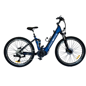 Super Charge Sport Mid Drive 27.5 Inch - Blue - Low Bar - EcoQuip Electric Bikes New Zealand