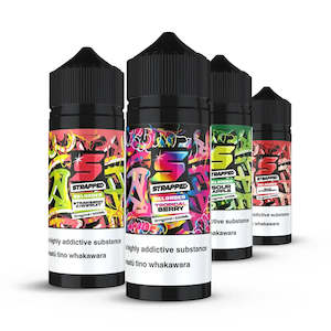 E Liquid: Strapped Reloaded Freebase 100ml Vape Juice