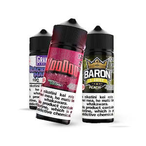 E Liquid: Vape Canyon Freebase 120ml Big Bottles
