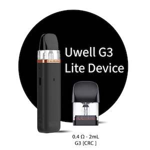 Pod Systems: Uwell G3 Lite Pod Kit