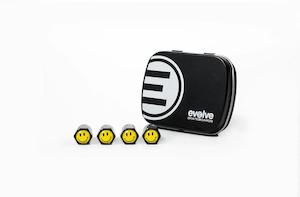 Evolve Metal Tyre Valve Caps
