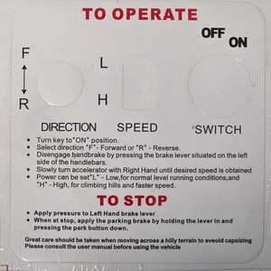 Dash Decal Set