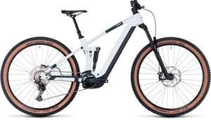 Cube Ebikes: Cube Stereo Hybrid 140 HPC Pro 625 Frostwhite'n'grey
