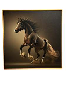 Brown Horse Painting